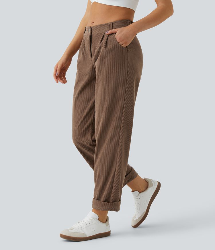 Casual Corduroy Pants