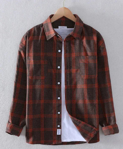 Classic Plaid Long Sleeve Shirt