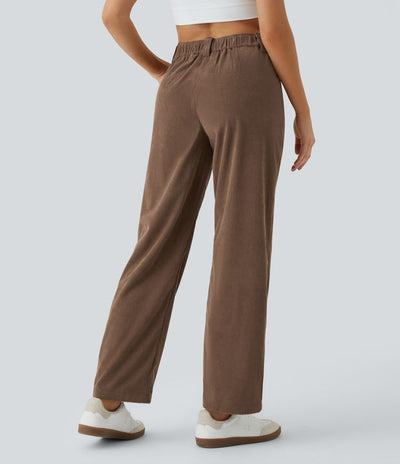 Casual Corduroy Pants