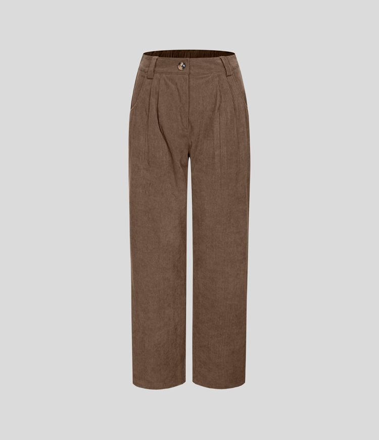 Casual Corduroy Pants