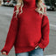 Enze Knitted Turtleneck Sweater