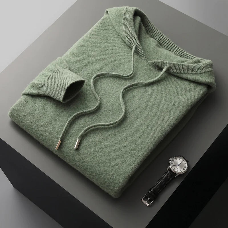 Signature 100% Merino Wool Hoodie