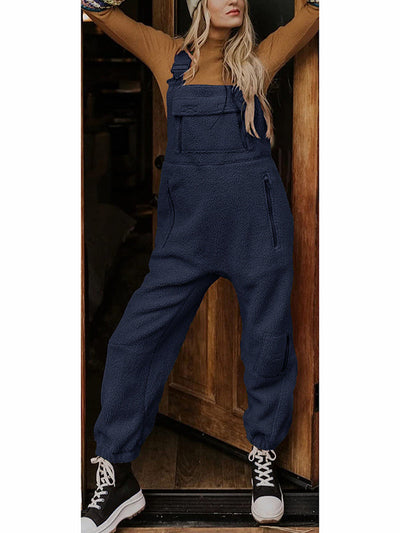 Fleece Overalls