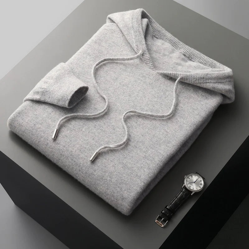 Signature 100% Merino Wool Hoodie