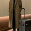 Knee-length Trench Coat