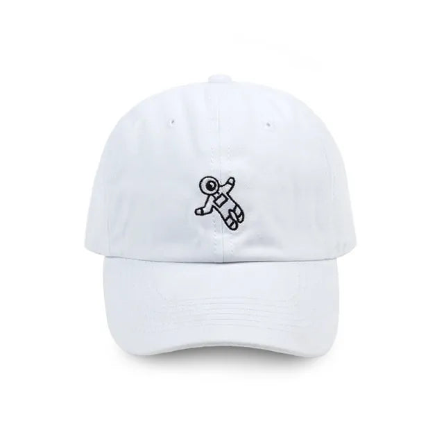 Astronaut Embroidery Baseball Cap